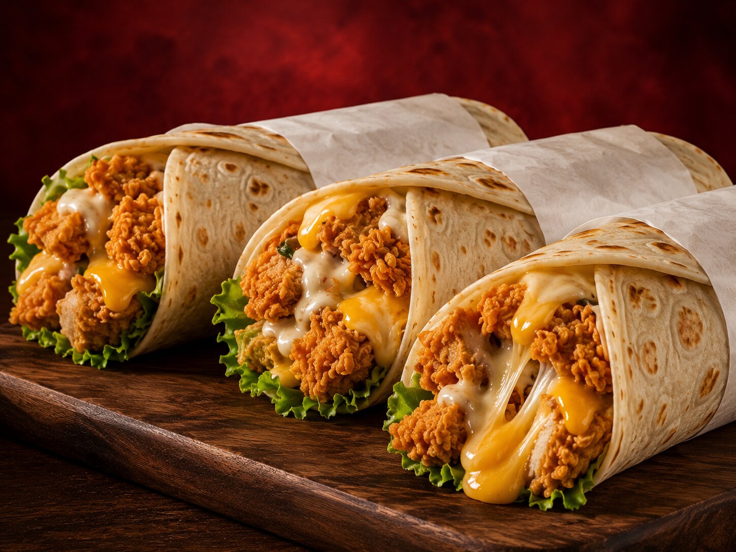 Chicken Cheese Paratha