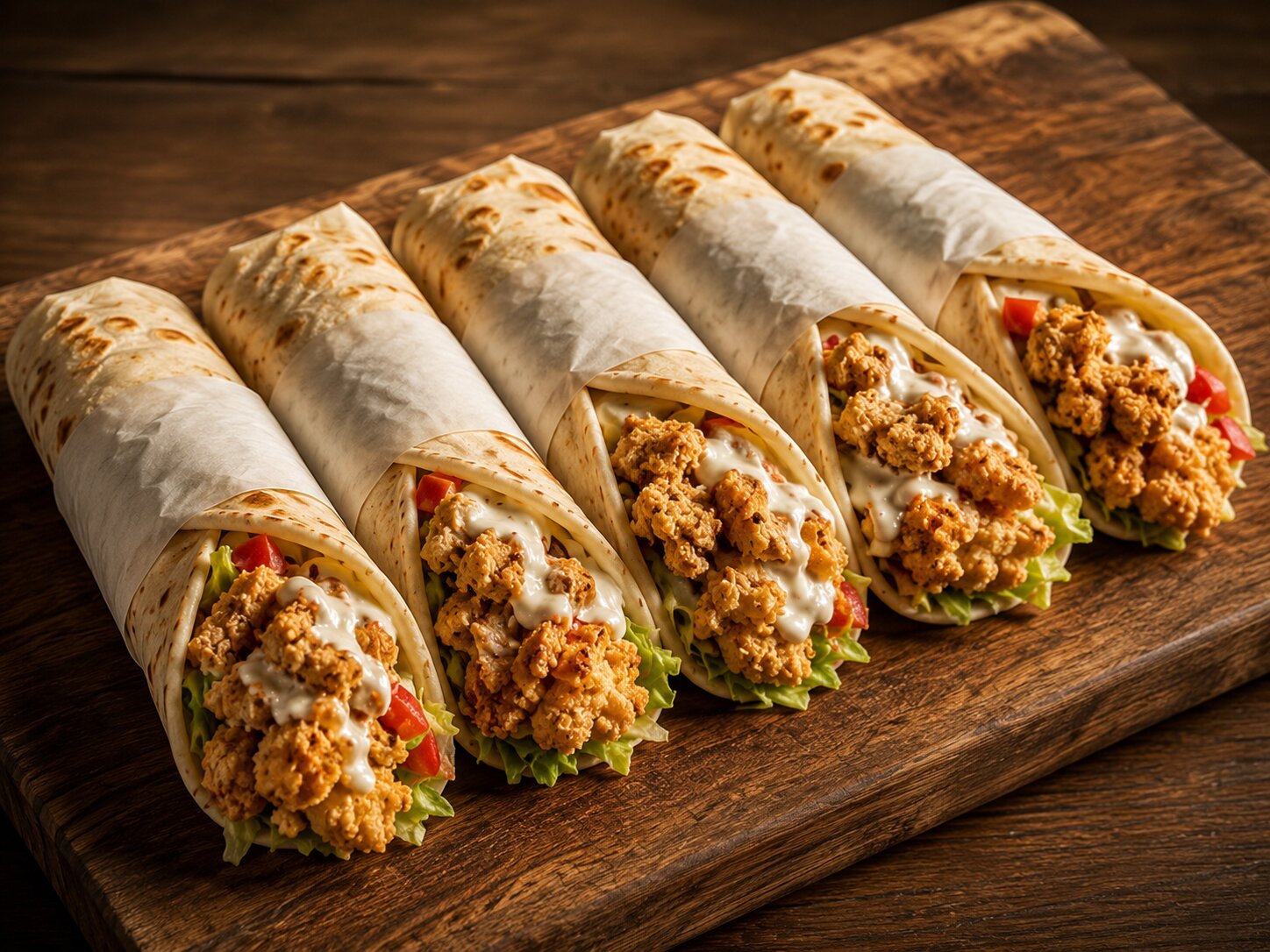 Chicken Cheese Shawarma