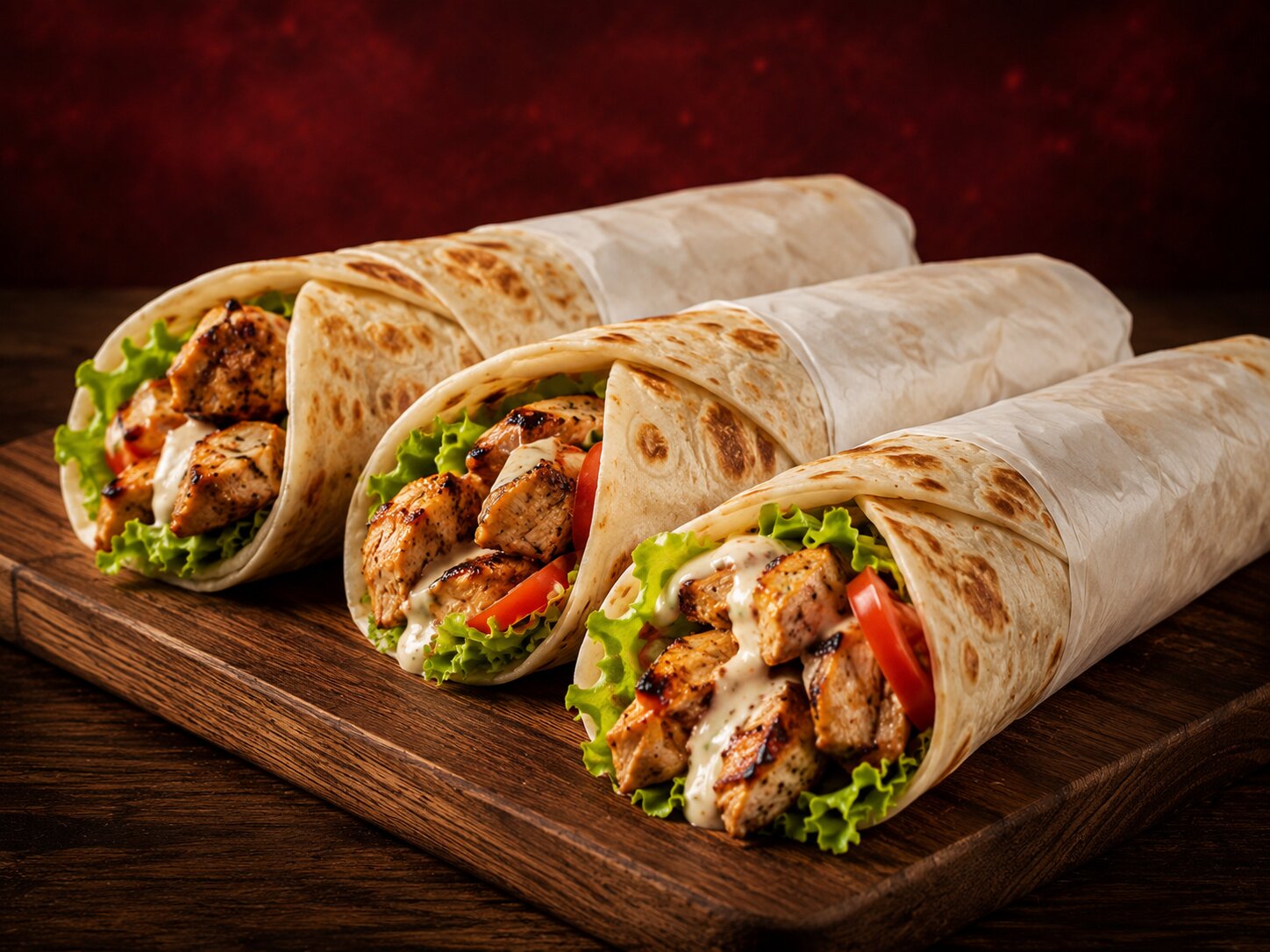 Chicken Roll Paratha