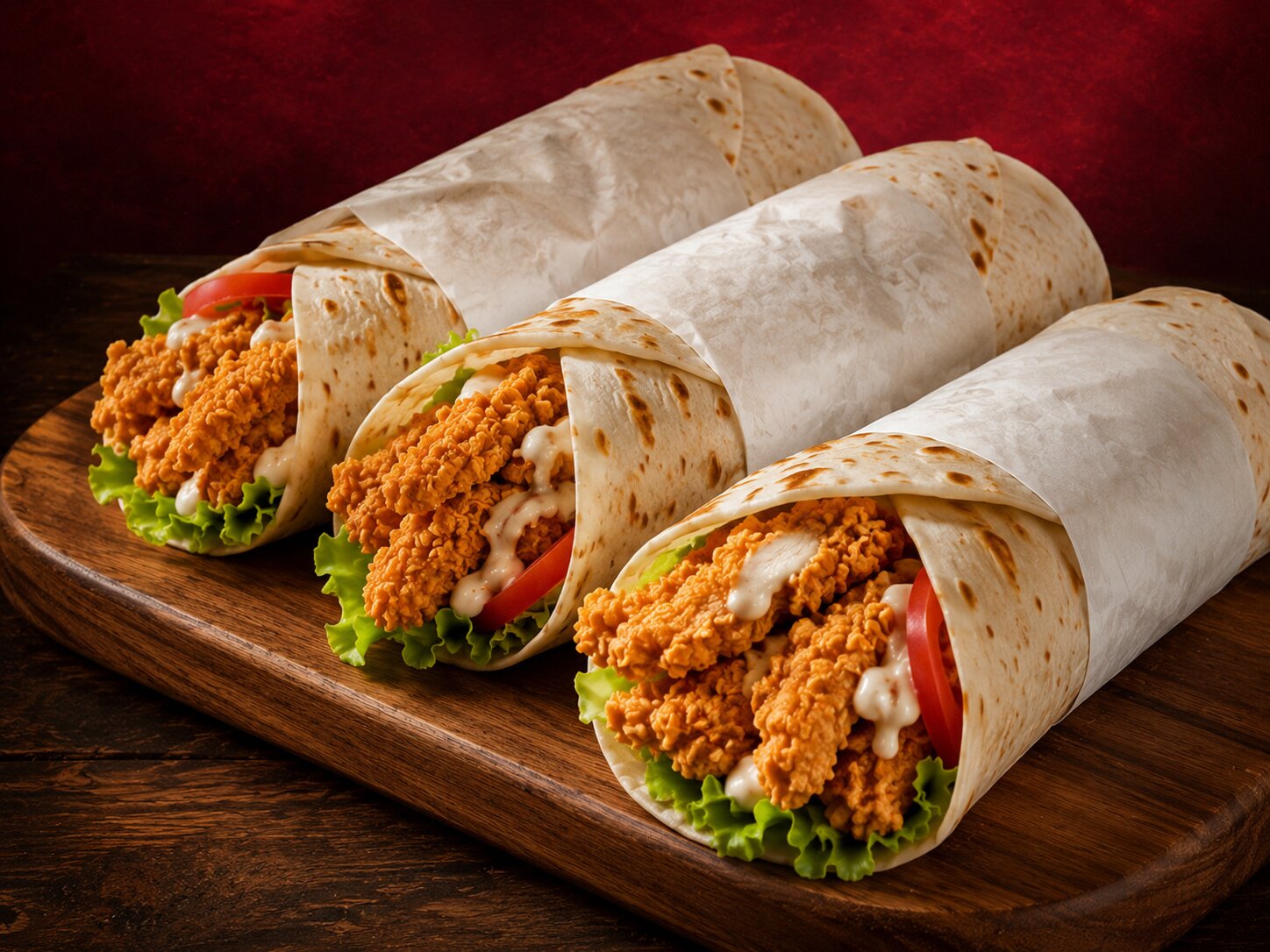 Zinger Roll Paratha